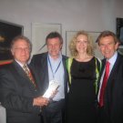 Бизнес-ангел 2010 Новой Зеландии Билл Пейн (Bill Payne), президент Российской Ассоциации бизнес-ангелов Константин Фокин, директор Сообщества БАВИН Валерия Судиловская, президент Европейской сети бизнес-ангелов Энтони Кларк (Anthony Clarke)